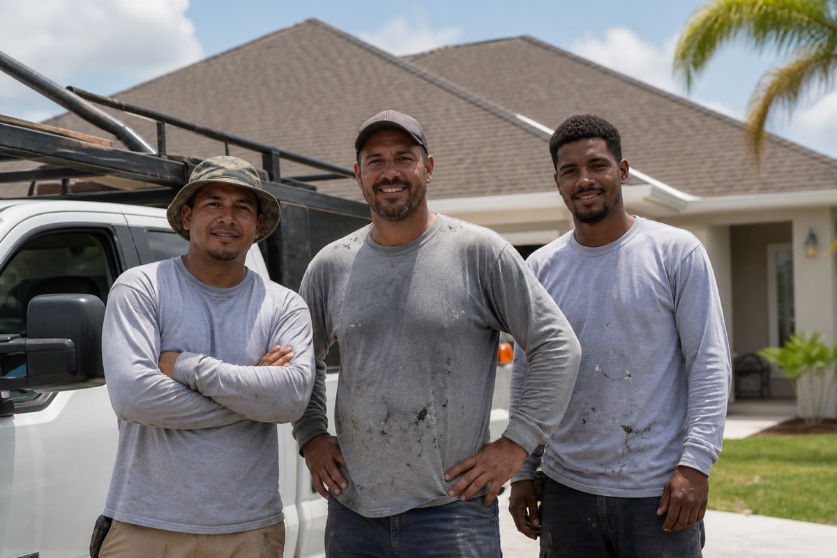 The Daryl Schram Building & Roofing Inc crew